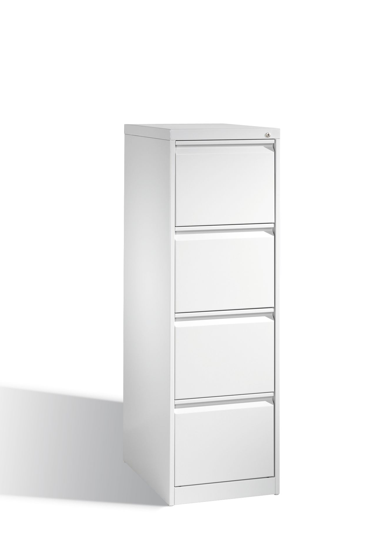 Hängeregistraturschrank einbahnig mit 4 Schubladen A4 Basis